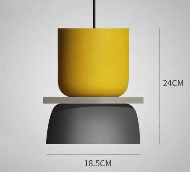 Nordic Macaron Pendant Light for Living Room
