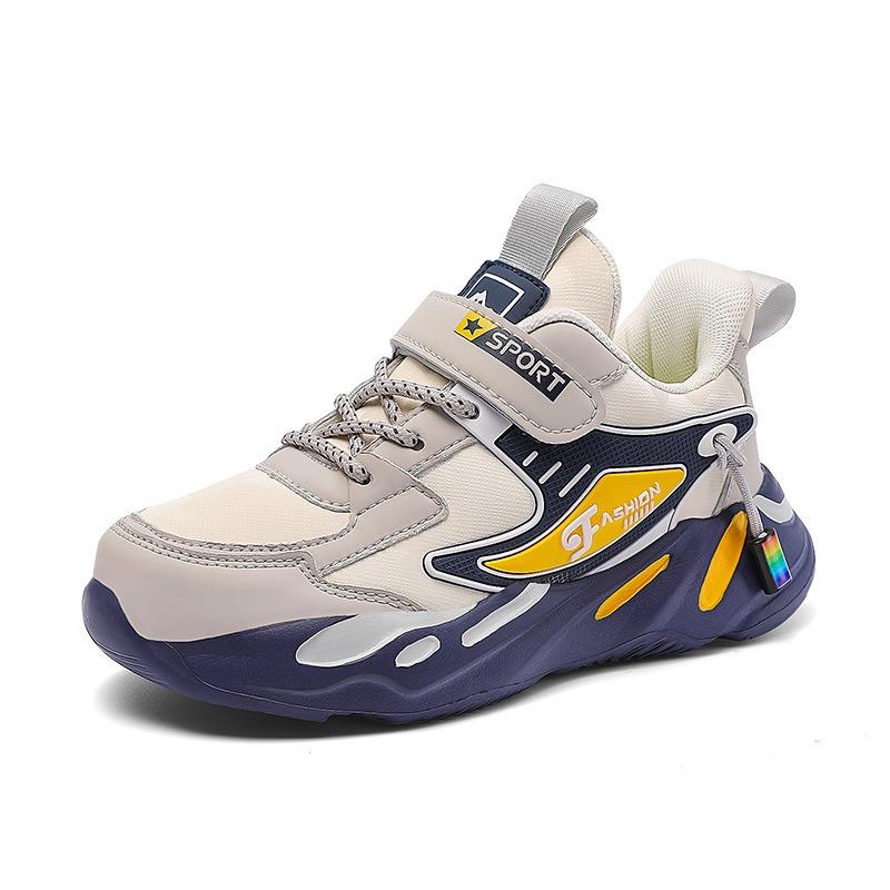 Kids' Sports Shoes Color Block Non-slip Running Breathable Comfortable Sneakers for Boys