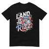 Eagle Land Of The Rizz Funny Patriotic 4th Of July T-Shirt