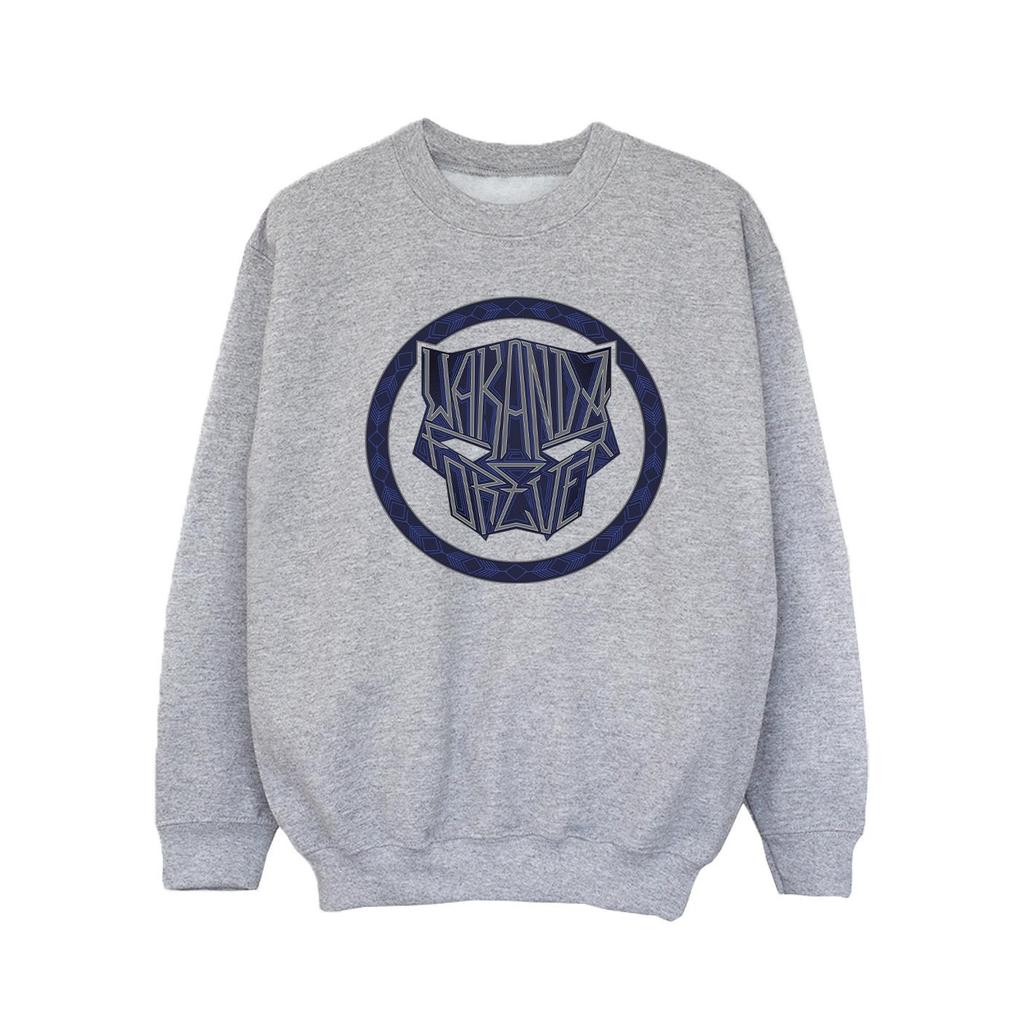 Marvel Girls Wakanda Forever Tribal Icon Sweatshirt
