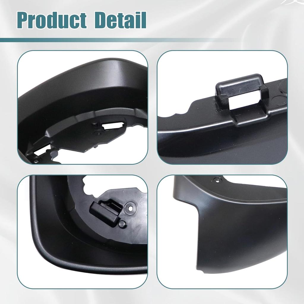 GXARTS Left Side Rearview Door Mirror Cover Housing Compatible with Lexus GX460 2010 2011 2012 2013 2014 2015 2016 2017 2018 2019 2020 2021 2022 2023