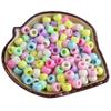 Spring Flower Buttons: Mixed Color Plastic Beads for DIY Jewelry and Clothing Accessories
