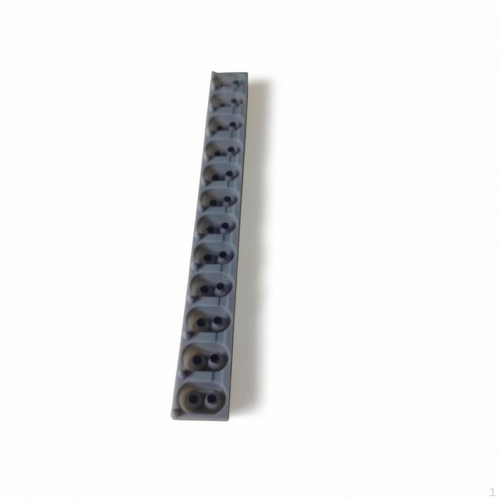 Gray Keyboard StripContact Strip Replacement 12Key Keypad Trigger