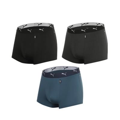 Men's Steel Cat Logo Trunks 3-Pack PMMYIEO08/00 [Shipped from Korea] 100% Authentic