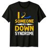 I Love Someone With Down Syndrome Awareness Ribbon TShirt