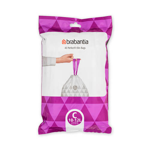 Brabantia Müllbeutel-Spenderpackung, 40 Stück (Code C)