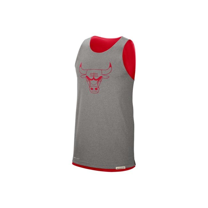 Nike Chicago Bulls Standard NBA Reversible Vest Men Top Red Black CN0705-657