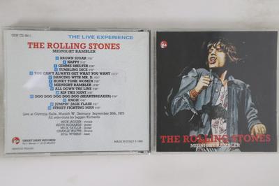 CD ROLLING STONES - Midnight Rambler GDRCD8911 GREAT DANE 1989 Italy Rock Used