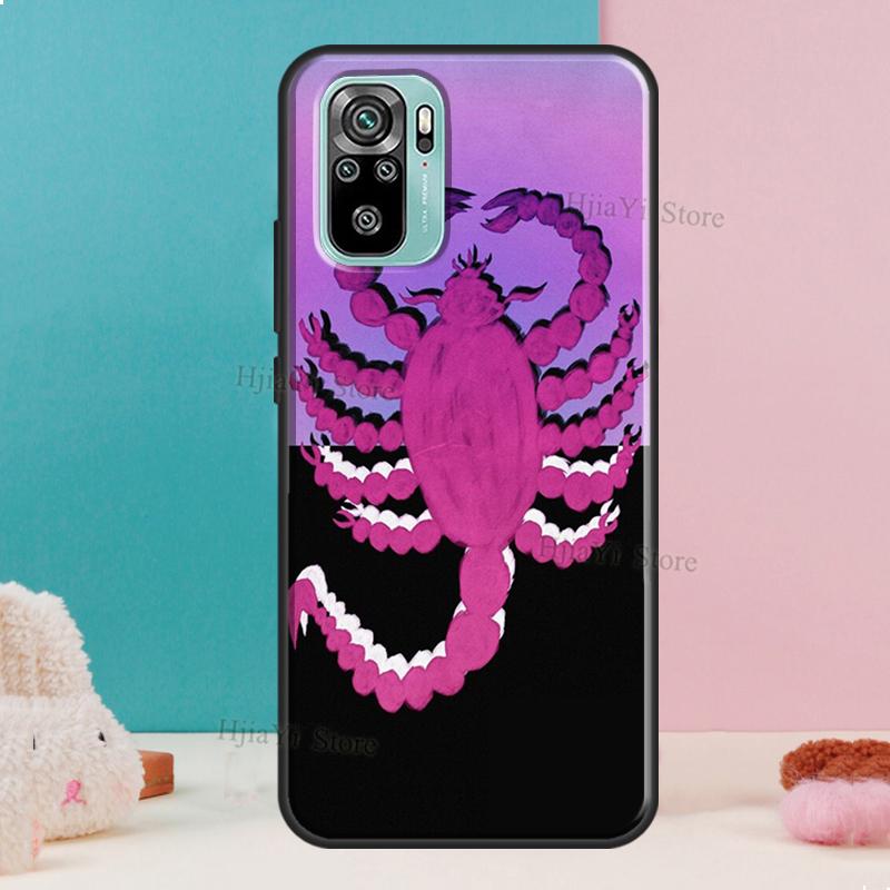 Scorpion For Xiaomi Redmi Note 11 Pro 11S 10S 9S Note 8 9 10 Pro Phone Case For Redmi 10 9 9T 9C 9A