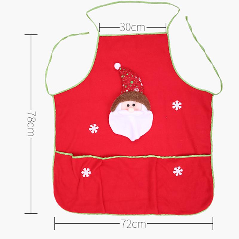 Fashion Old Man Christmas Decoration Apron