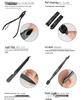 Nail Care Set: Clippers, Tweezers, Foot Knife, Ear Pick for Men & Women