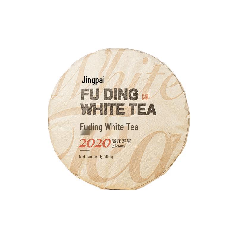 DONGDE Jing Brand Fuding White Tea Shoumei Tea Cake