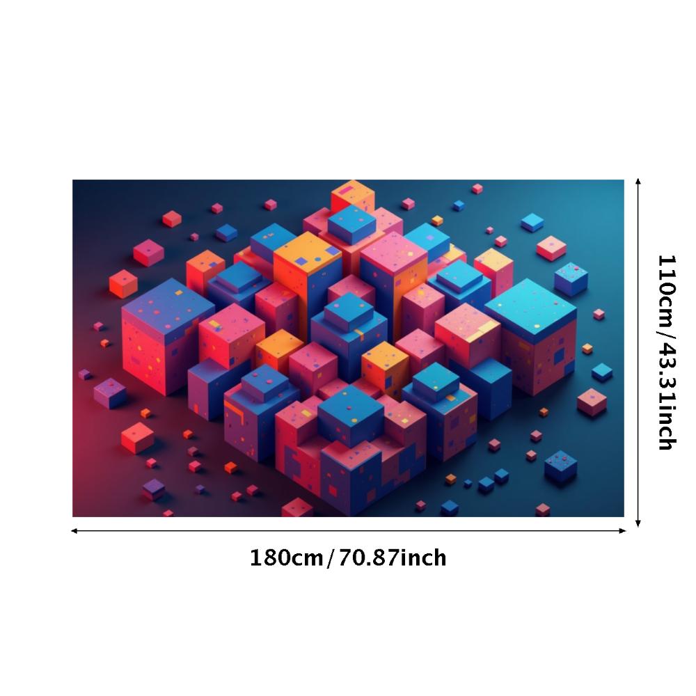 Backdrop 3D Installations Decor Abstract Banner For Party Trade Show Exhibition