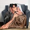 1pc KPop Demon Hunters RUMI8 Blanket, Gift, for Men and Women, Soft Blanket, Good for Sofa Bed Couch Travel, Lightweight Flannel Blanket