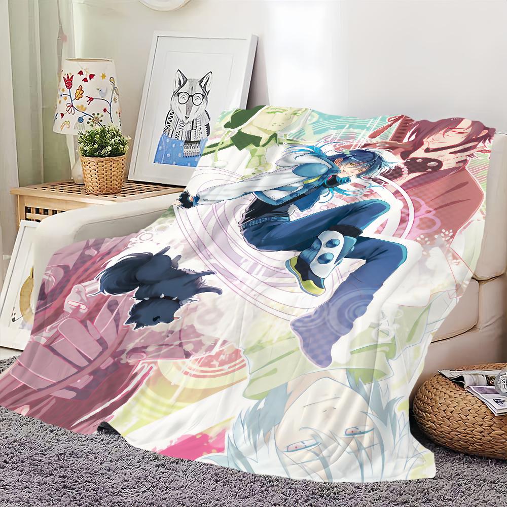 Gra Anime D-DRAMAtical M-Murder Koc Przyjazny dla skóry komfortowy ciepły miękki pluszowy koc odpowiedni sofa salon biuro sypialnia