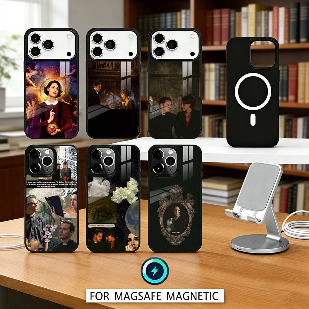 F-Fleabag-ES TV Series Phone Case For iPhone17,16,15,14,13,12,Pro,Max,Magnetic For Magsafe Wireless Charging