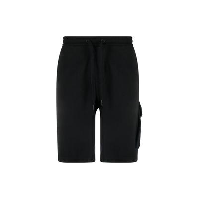 Solid Color Mid-Rise Straight Leg Shorts Men Shorts Black J30J314676-BAE