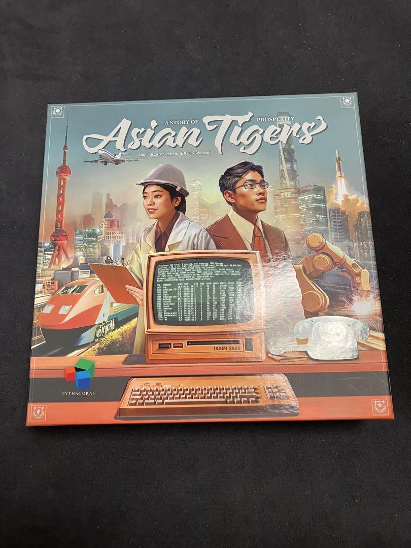 

[Б/У] Настольная игра «Азиатские тигры» с японскими инструкциями, карточная игра