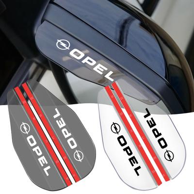 2Pcs Car Rear View Side Mirror Rain Board Sun Visor Eyebrow Guard For Astra J Insignia Astra G Corsa Zafira B Mokka Vivaro Meriva