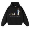Dude He Said We Are Going Fishing Graphic Hoodies Unisex Funny Christian Jesus Faith Sweatshirt Oversized Fleece Sportwear
