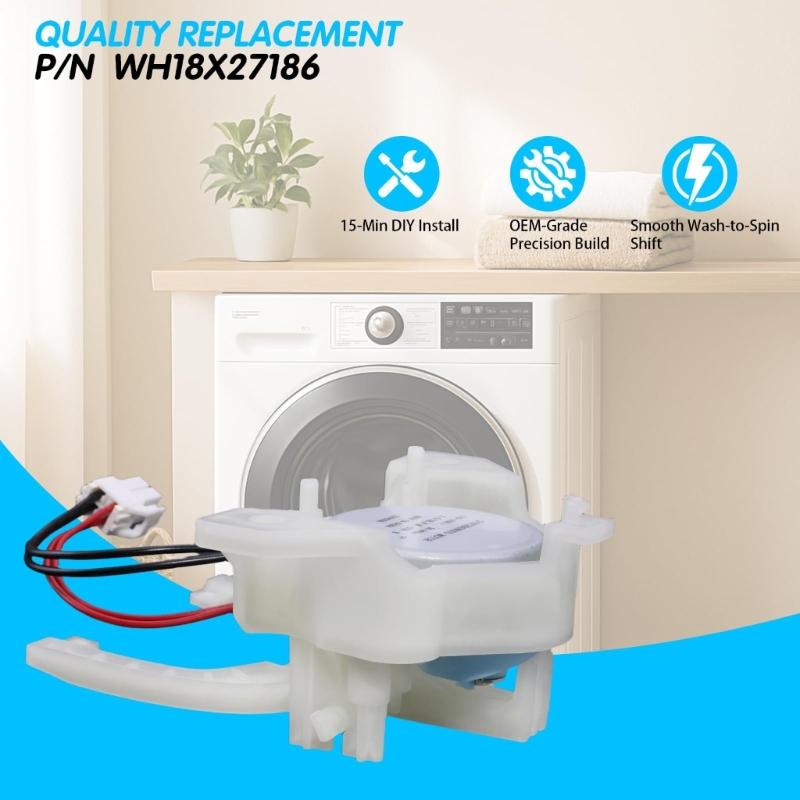 Robust Plastic Housing Clutch Separator Switches Actuator Quickly Fit Design for Broad Washing Machine Compatibility