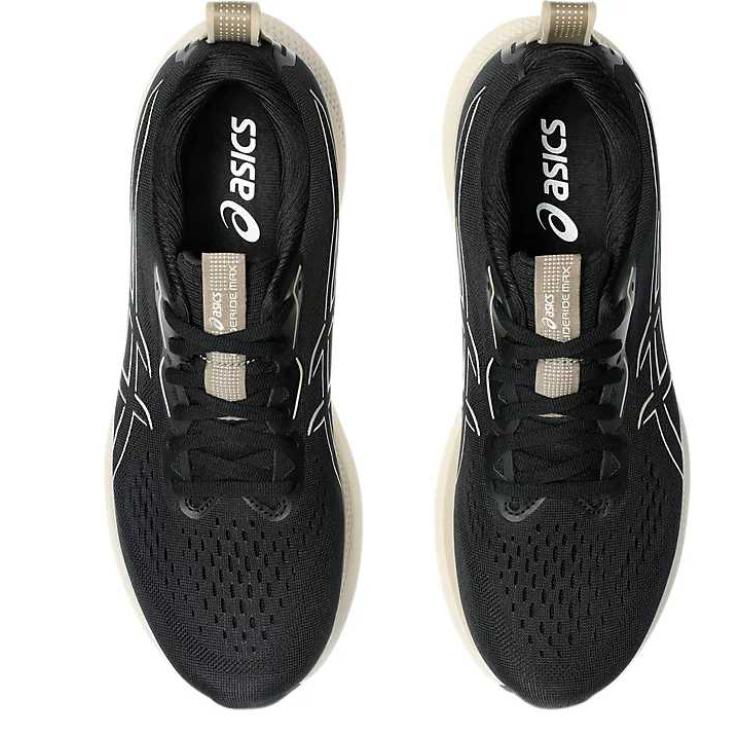 New Asics GlideRide Max Black Oatmeal 1011B891-001