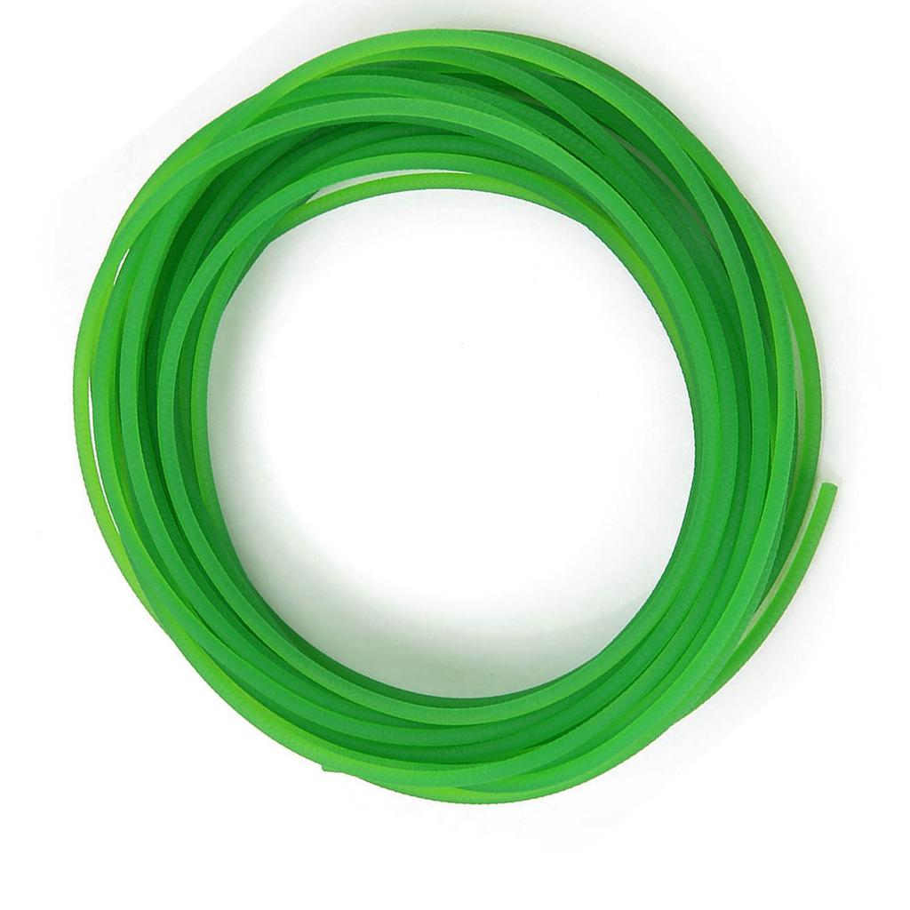 Green Rough Surface PU Polyurethane Round Belt for Drive Transmission