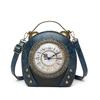 2025 British Niche Retro Handbags: Creative Clock and Watch Inspired Round Bags for Women