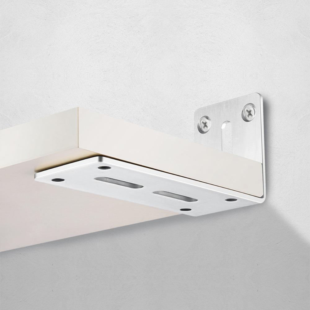 Space Saving Fixing Bracket Wall Mounted Shelf Bracket New Wall Mounted Support Furniture