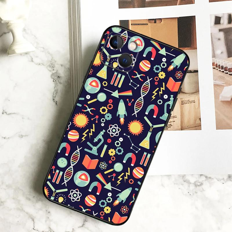 Science Biology Laboratory Phone Case For iPhone 17 16 14 13 12 11 15 Pro Max Plus 12 13 Mini 16e 17 Air Cover Coque