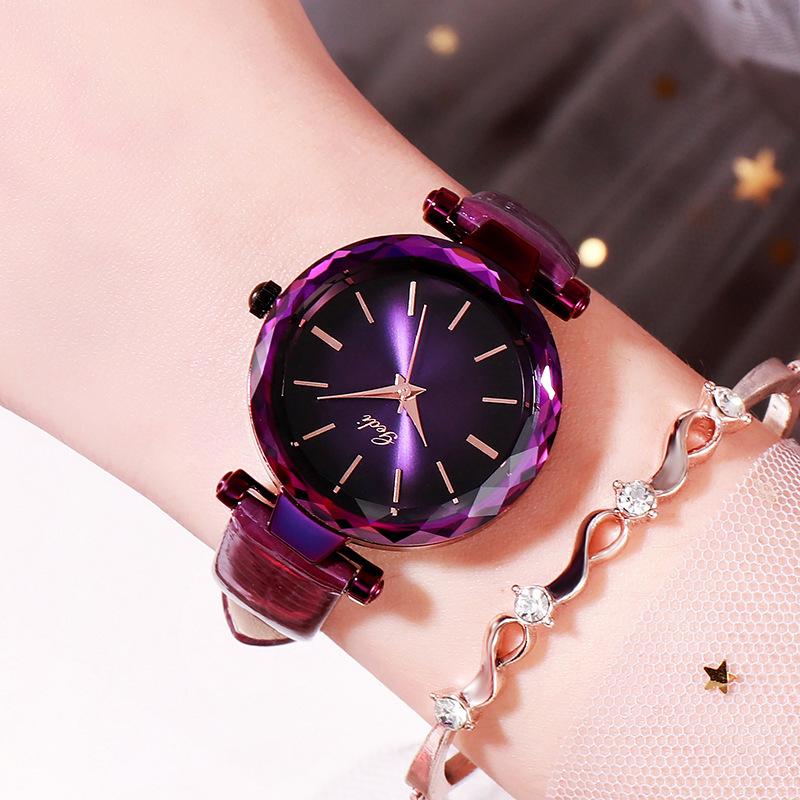 Luxury Women'S Watch Fashion Trend Belt Women'S Watch Female Student Simple Versatile Waterproof Watch