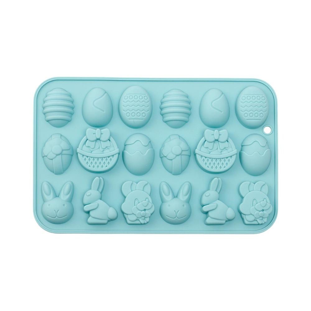 Multifunctional Easter Silicone Mold Non-stick Cake Decor Mold  Holiday Decoration