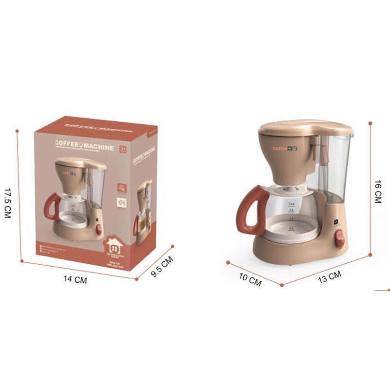 Kids Simulation Kitchen Appliances Sets Toy Mini Blender Coffee Maker Washing Machine Pretend Play Creative Electric Game Gift