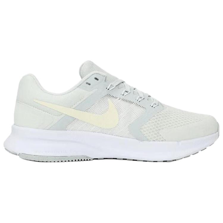 Nike Run Swift 3 Minimalist Comfortable Durable Breathable Supportive Rebound Low-Top Casual Running Shoes Women Sneaker White Gray DR2698-013