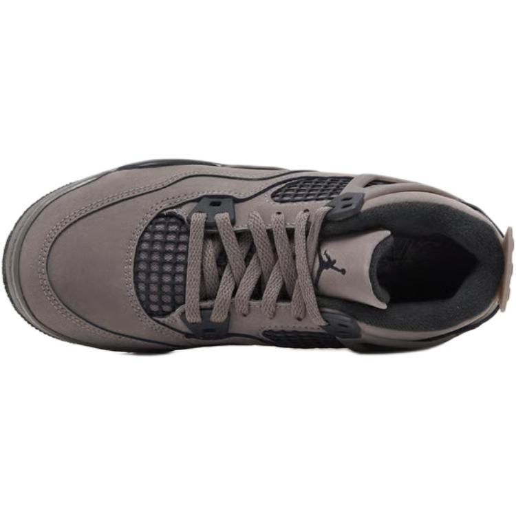 Air Jordan 4 Retro PS Cave Stone Kids Sneakers Brown Black Moon-Particle IB4388-200