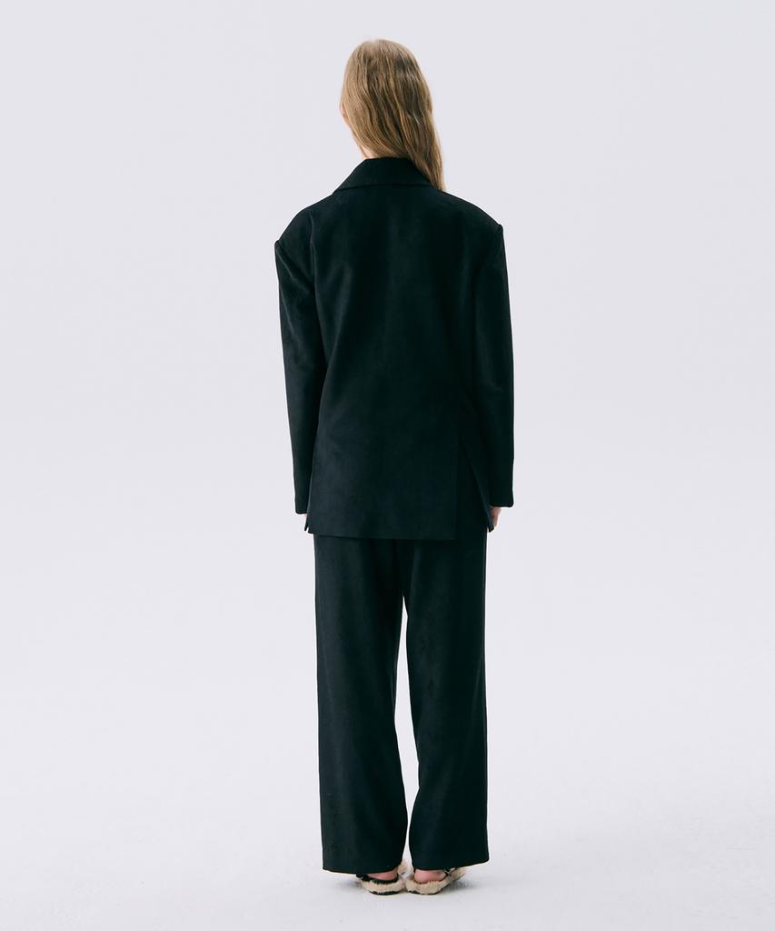 WNDERKAMMER 25 Corduroy Wide Pants_Black
