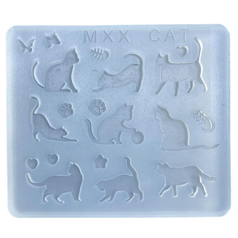 Bowknot Quicksand Shaker Filler Epoxy Resin Mold Accessory Resin Filling Silicone Mould DIY Cast Tool Jewelry Mould