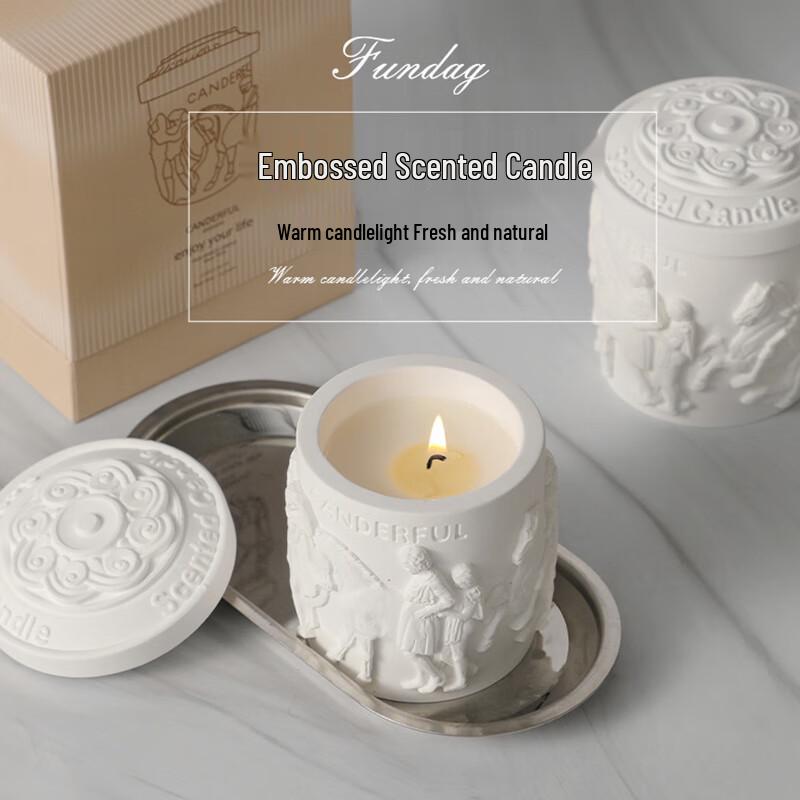 Luxchic Retro Sculpture Scented Candle