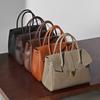 Hifashi Vintage Cow Genuine Leather Large Tote Handbags For Women 2026 Luxury Designer Office Satchel Shoulder Crossbody Bags