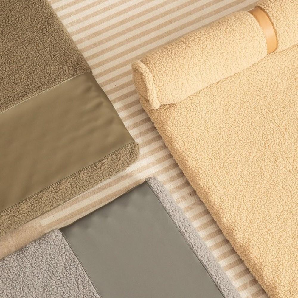 Removable Dog Sleeping Mat Neck Protection Pet Dog House Practical Dog Plush Bed  Crate