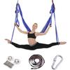 Aerial Yoga Hammock with 6 Handles and Stretch Band for Home Fitness