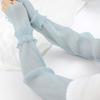 Women's Ice Silk UV Protection Arm Sleeves: Thin, Stylish Sunshade Gloves for Summer