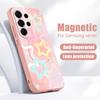 Lucky Stars Planet Pattern Case For Samsung Galaxy S26 Ultra S25 Edge S24 Plus S23 FE S22 A17 A54 A55 A56 A57 5G Magnetic For Magsafe Matte Cover