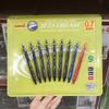 Uni Jetstream 3-Color Multi Ballpoint Pen 0.7mm X 9 Pcs Value Pack Black, Blue, Red Ink