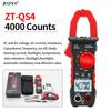 ZOYI ZT-QS4 Digital Clamp Meter DC/AC Current 4000 Counts Multimeter Ammeter Voltage Tester Car Amp Hz Capacitance NCV Ohm Test