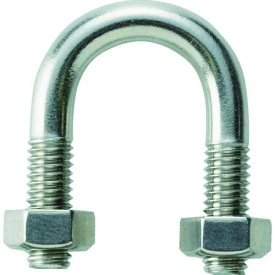 TRUSCO SGP Nominal Diameter Thread Diameter x 10 U-Bolts, SUS304, 8A, M6, TSGP-BTM6-8A-S (Case Sold)