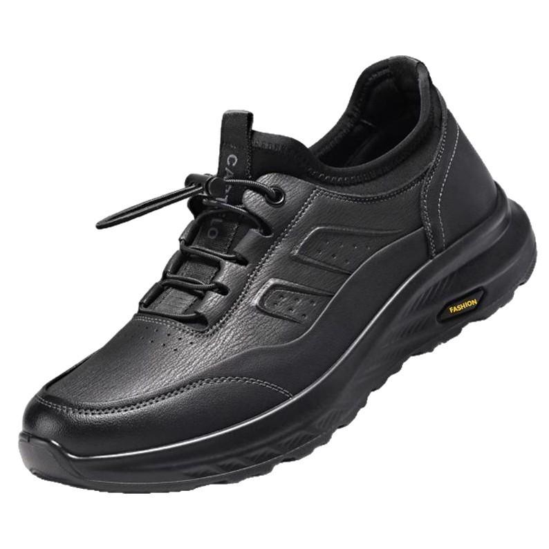 Winter neue lässige Sport-Lederschuhe verdickte einzelne Baumwoll-Schneestiefel wasserdicht und warm