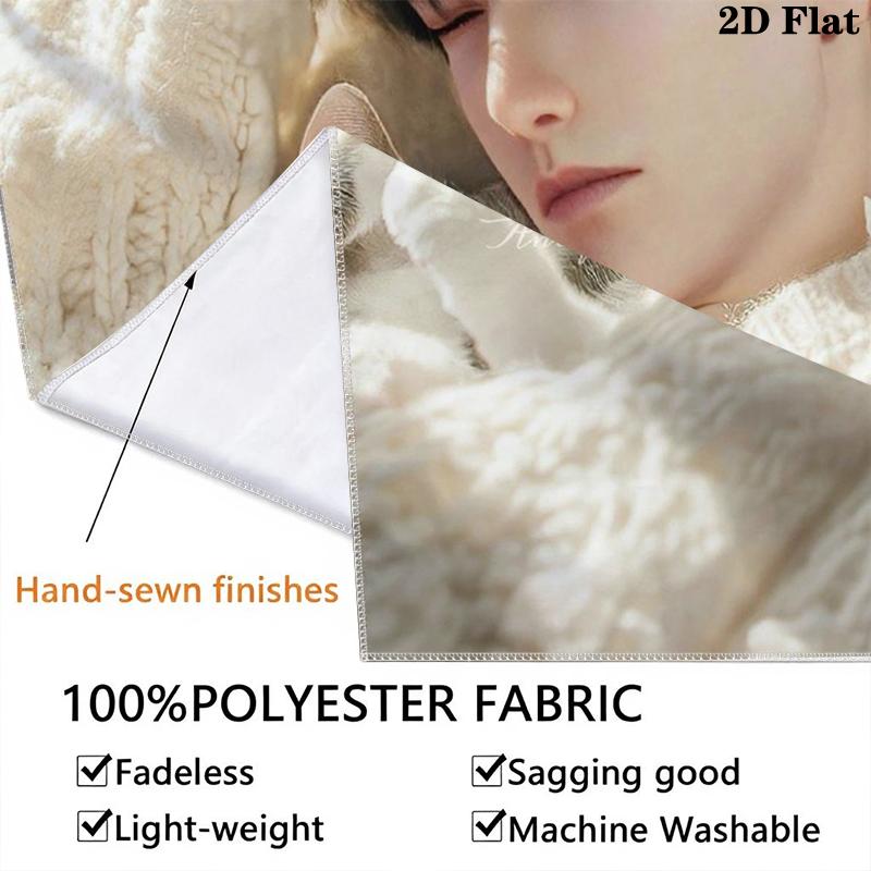 Zayne Wall Tapestry Aesthetic Wall Hanging Printed Fabric Blanket Decorative Tapestries for Bedroom Living Room Home Decor