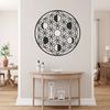 1pc Moon Phase Metal Wall Art Sacred Geometry Yoga Decor Golden Silvery Black Home Scene Themed Party Decoration Housewarming Gift