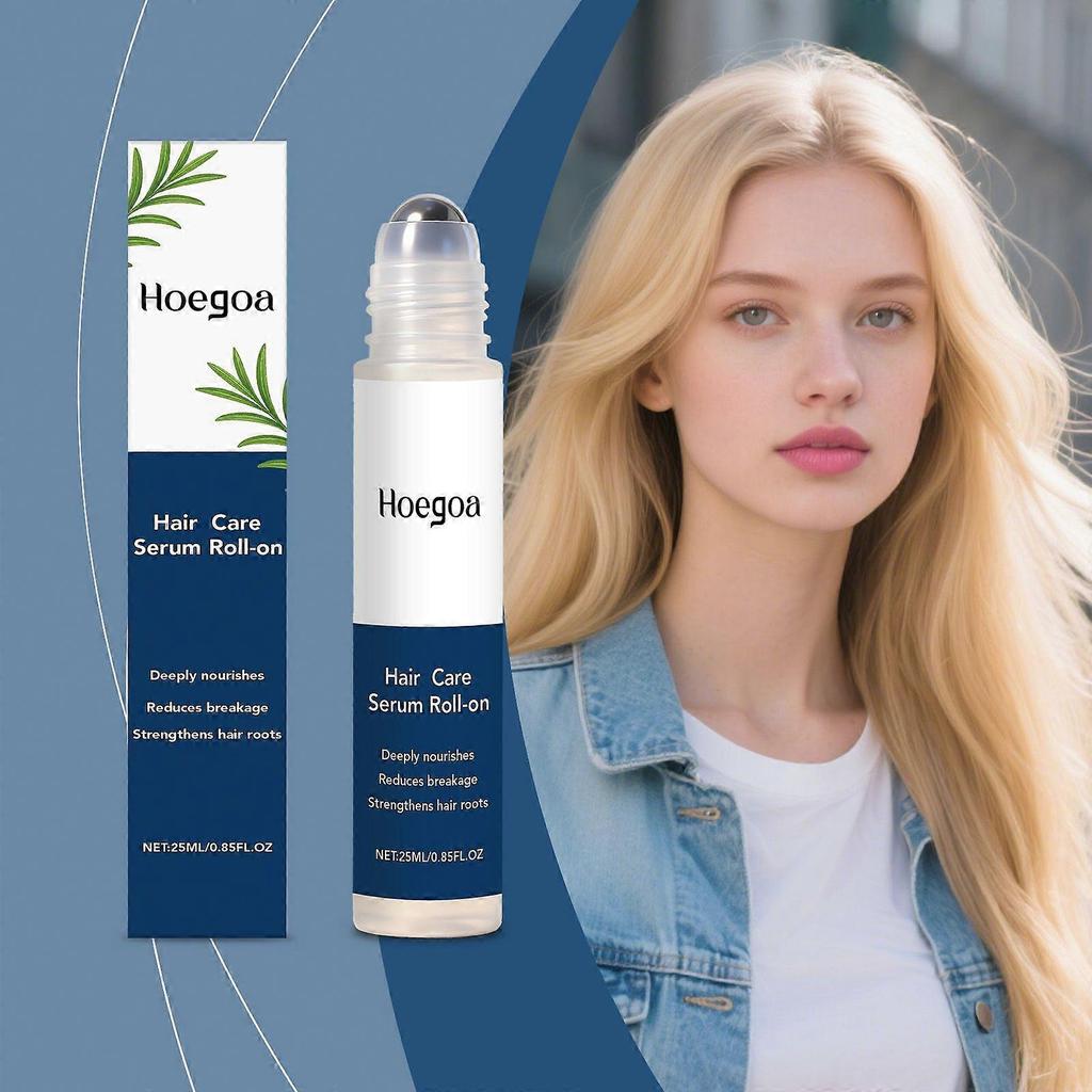 Limited time!!Hoegoa Head Care Essence Gently Moisturizes The Scalp, Massages Daily Hair Smoothness Care Roll-On Essence Oil